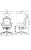 Orthopedischer Bürostuhl ergonomischer Bürosessel